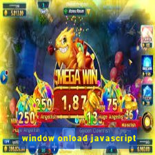 window onload javascript